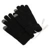 USB Heated Gloves Thicken Detachable Electronic Warming Knitted Gloves for Autumn Winter