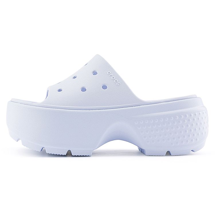 Crocs Snowhouse Thick Sole Slide Sandals Women Footwear Dream-Blue 209346-5AF 37-38