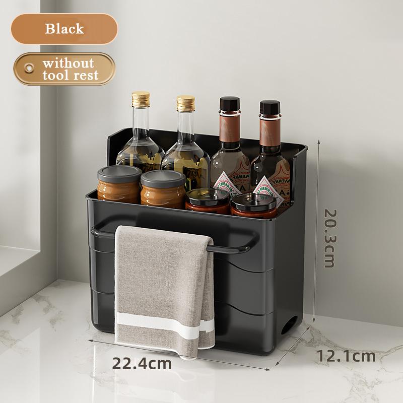 Wielofunkcyjny stojak na noże, półka na nóż kuchenny, stojak na ścianę, blat kuchenny, nóż do warzyw, nóż do mięsa, uchwyt na nóż