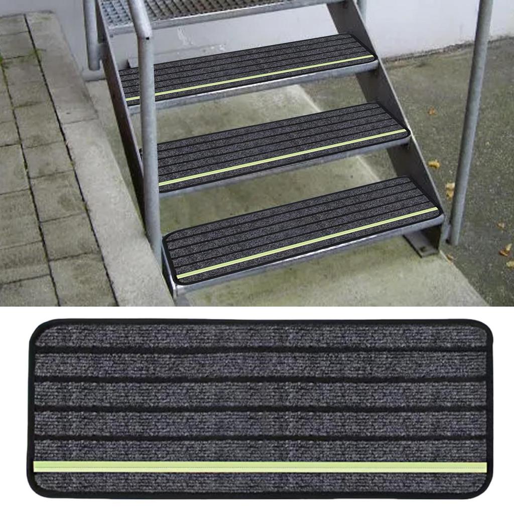 RV Foot Mats Stair Mats Protective Step Mats Non-slip Heavy Duty Replacement Part Motorhome Accessories For Travel Camping 1PC