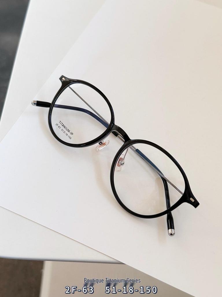 Karin Style Titanium Cat-Eye Glasses for Women - TR90 Frame, Prescription Compatible, Perfect for Round Faces