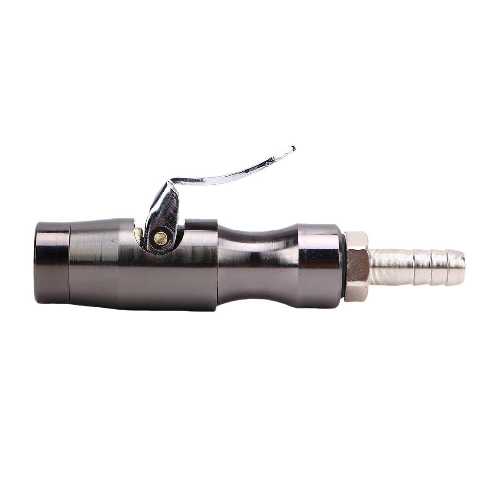 Locking   Chuck 300 PSI 1Celsius4in FNPT Heavy Duty Closed   Brass Straight Lock On Tire Chuck for Tire Inflator Gauge
