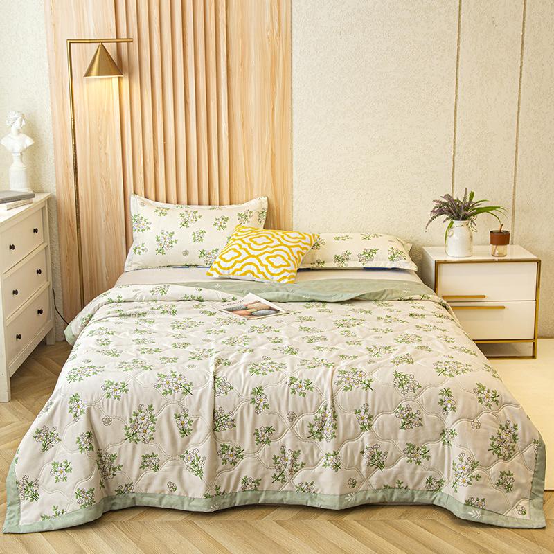 Spring Summer Cotton Blanket Thin Comforter Quilts Adult Children's King Quilt Patchwork Bedspread Luxury Bed Blanket 200x230cm Home Decor