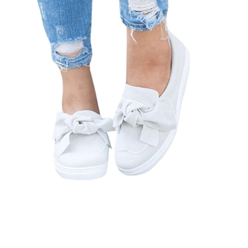 Spring and Summer New Bow Casual Women's Shoes Platform Women's Single Shoes