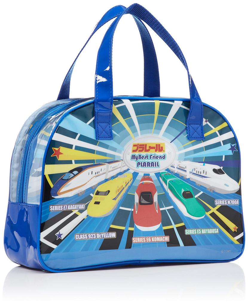 [Plarail] Boston Bag BPL-1900 Blue
