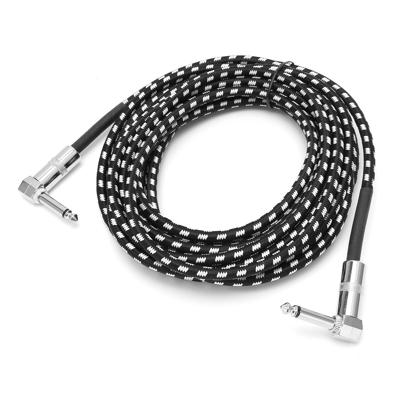 

JORINDO Guitar Audio Cable 6.35mm 1 4in Musical Instrument Connection Cord 6m 19.7ft Type 2