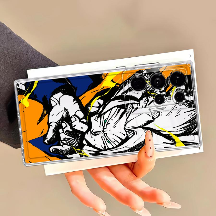 Hot Anime Dragonballs New Case for Samsung Galaxy S22 FE S26 S21 Note 20 Ultra 10 S20 Plus S24 S25 Edge S23 Ultra Phone Cover