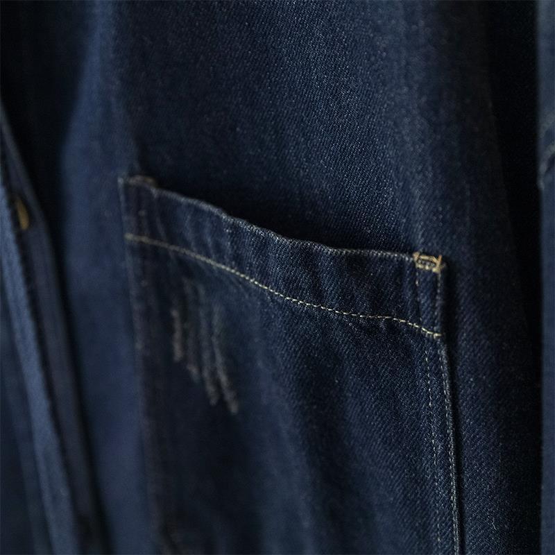 Coat for Women  Autumn Casual Oversize Hooded Denim Jacket