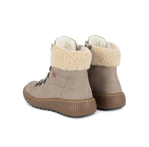 Rieker Z6638-64 Beige Ankle Boots