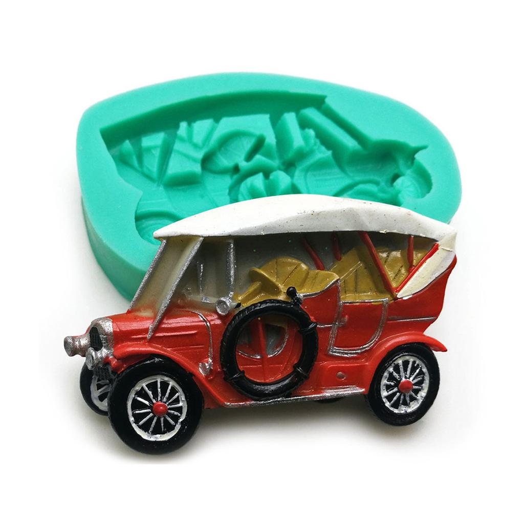 Fondant Molds Car Shape Silicone Material Mould Chocolate Moulds Kitchen Baking Accessories Cake Baking Gadgets 9 Styles