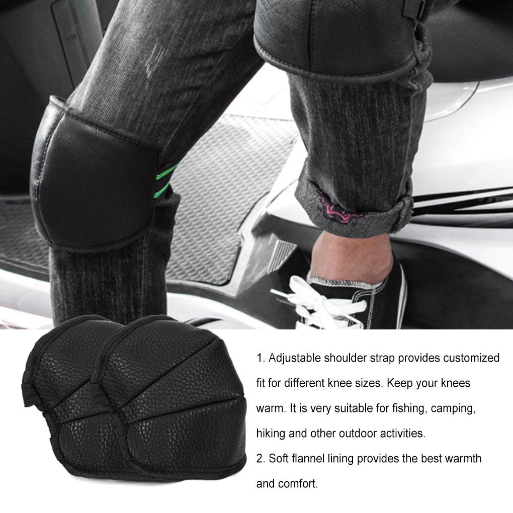 2Pcs Windproof Winter Knee Pads Kneepad Cycling Protective Protector Sports Training Ice Fishing Support Brace
