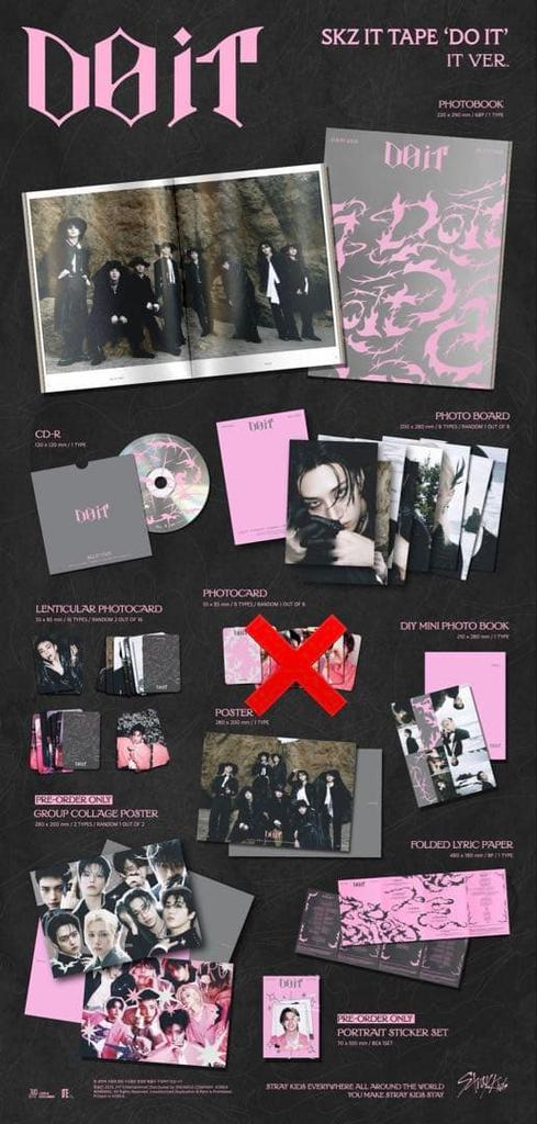 [USED] Straykids DOIT IT Ver. AIN POP-UP Trading Card