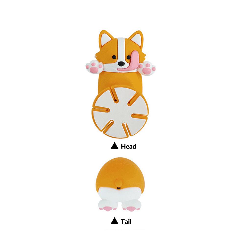 

Car Rearview Mirror Shaking Head Puppy Pendant Air Freshener Aromatherapy Mini Cute Decoration Car Accessories Interior Perfume жовтий