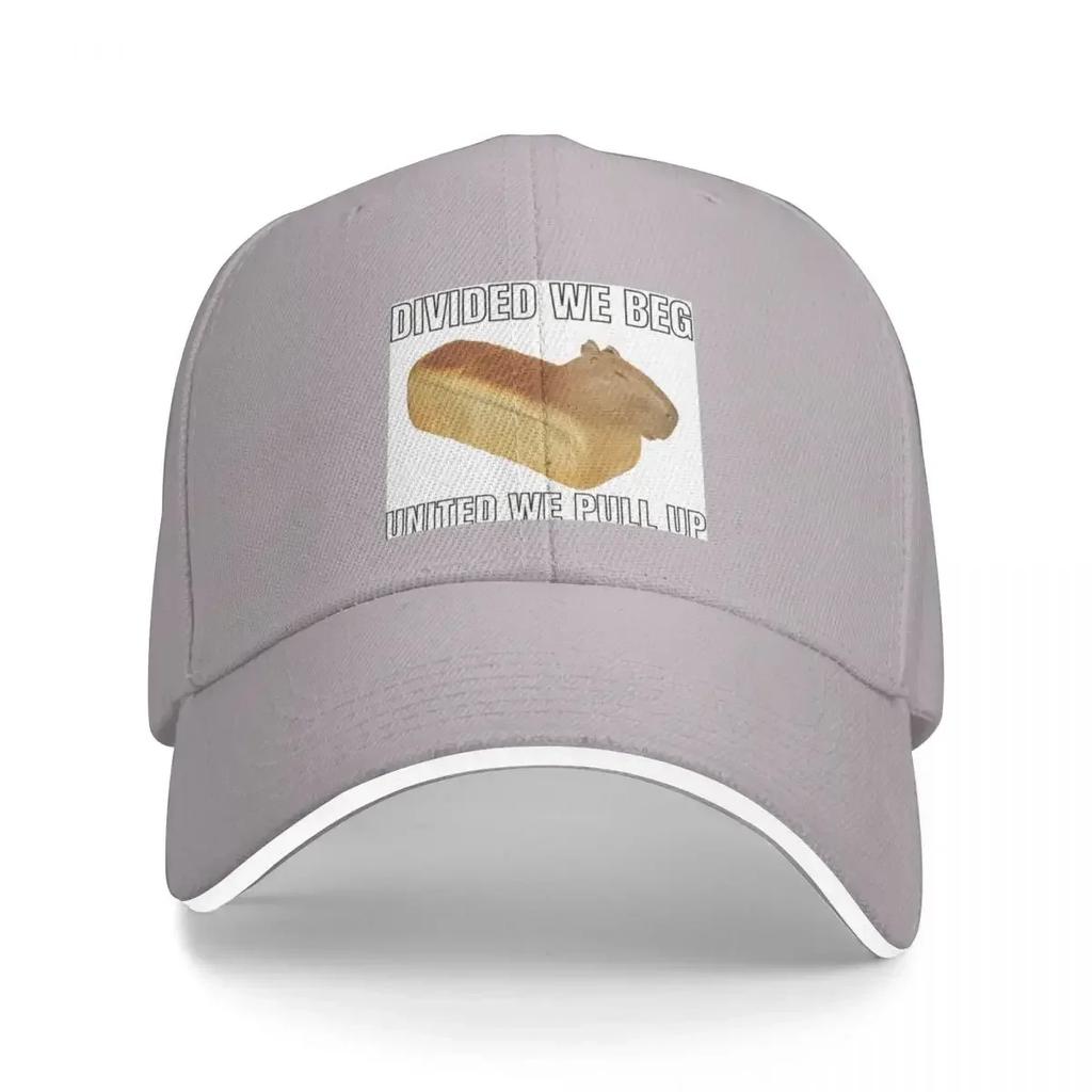 Bread Capy Baseball Cap Cute Foam Party Hat Sports Cap Snap Back Hat Women's Hats 2024 Men's