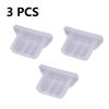 Micro USB Dust Plugs (1-10pcs) - Soft Silicone Anti-Dust Charge Port Cover for Android Phone/Laptop/Power Bank, Precise Size