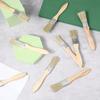 5-20pcs Pig Mane Paint Brush For Art Handicrafts Plastering Painting Application Wooden Handles Tool Household Cleaning Brush
