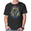 Unisex Crew Neck T-Shirt Join The Evil Army Graphic Short Sleeve Casual Tee