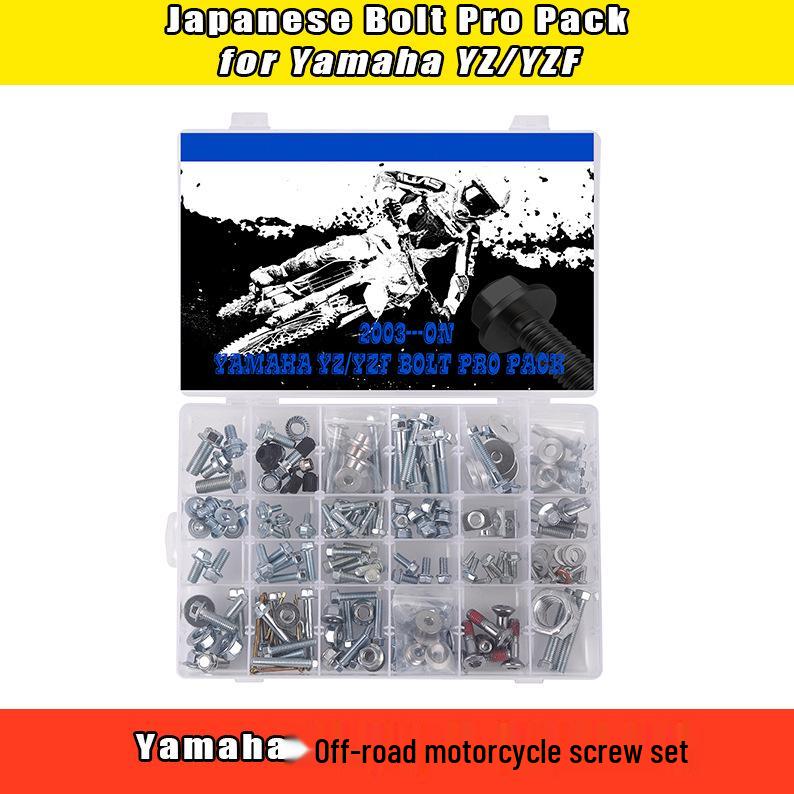 Screw Set for Yamaha Motorcycles - 190PCS/210PCS Racing Kit