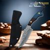 Forged Boning Knife Stainless Steel Butcher Meat Cleaver Knife Handmade Slicing Kitchen Knives With Oxford Cloth Sheath