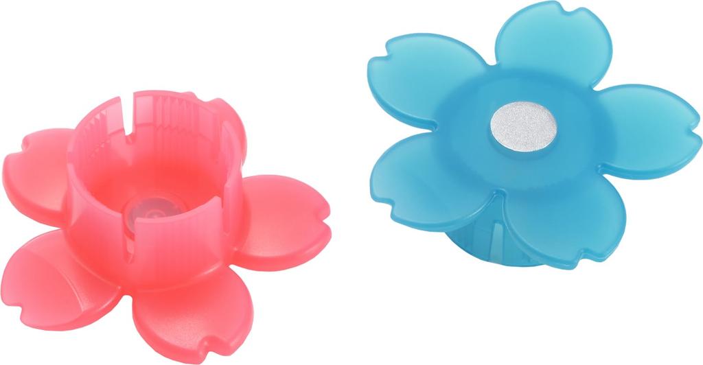 Web Exclusive Yoshikawa Plastic Bottle Opener & Drainer Stand (Pink/Blue) 4003093