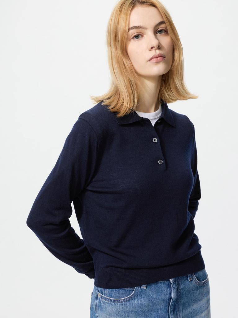 Uniqlo Merino Polo Sweater