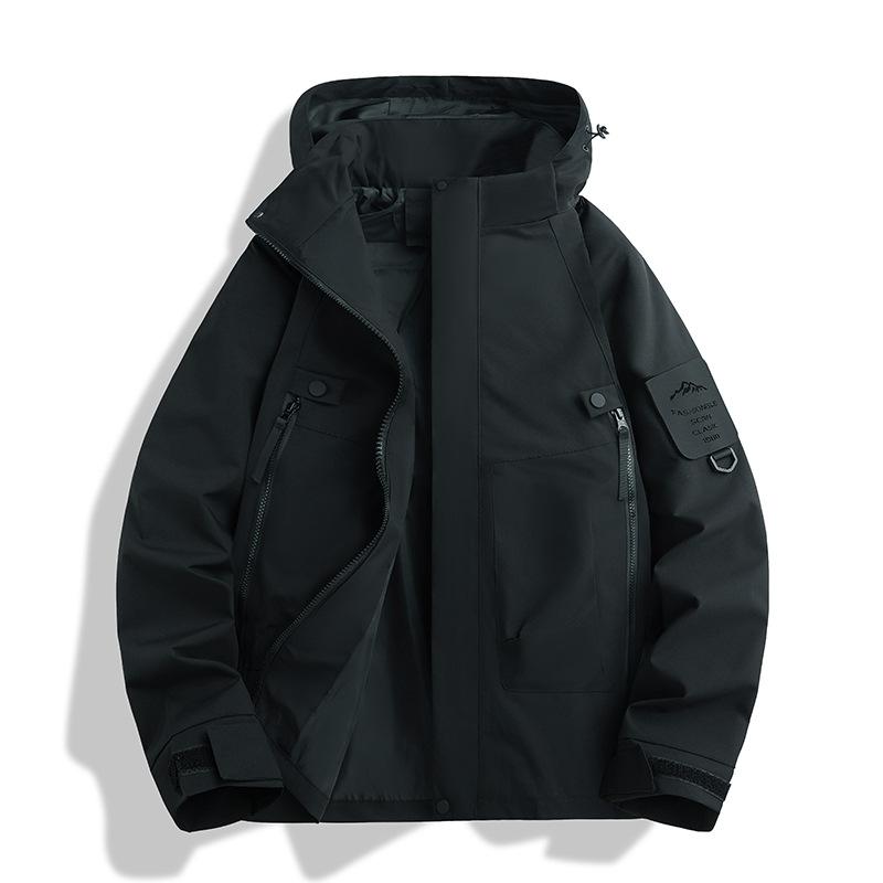 Minimalist Couple Three Defense Rushing Jacket Spring and Autumn Outdoor Men and Women Jackets Windproof and Waterproof Wear-resistant 25