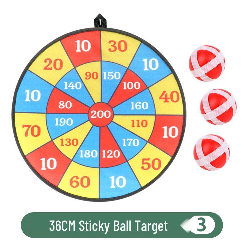 Children's Outdoor Sticky Ball Dartboard Game Set