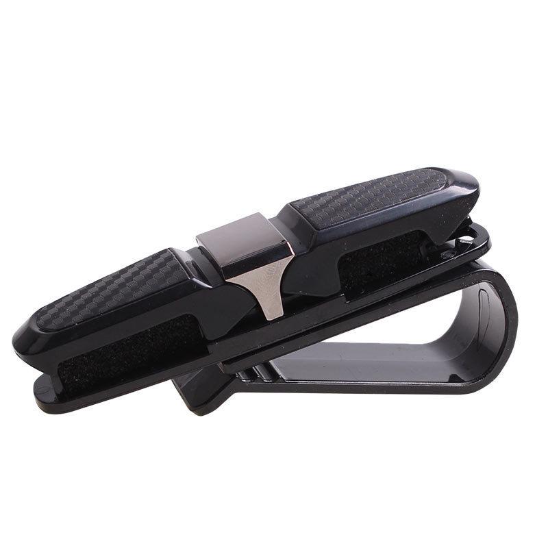 Carbon Fiber Multifunctional Car Glasses & Ticket Clip