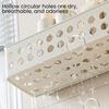 Suction Cup Storage Rack Large Capacity Strong Load-bearing Simple Installation