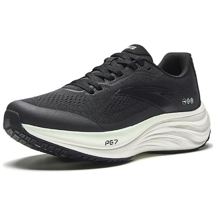 Anta Travel Step 1.5 Comfortable Versatile Non-Slip Shock Absorption Rebound Low-Top Casual Running Shoes Women sneaker Black 122515508-4