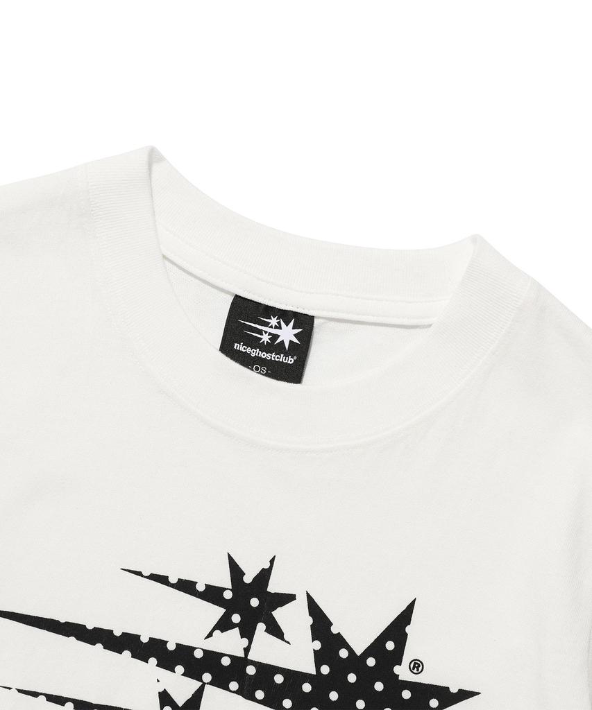 NICEGHOSTCLUB Dot Symbol Mini Tee_White(Ng2Fmft531A)