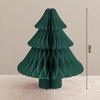 2026 Christmas Tree Honeycomb Ball 3D Folding Christmas Tree Ornament Desktop Decoration  for Xmas Navidad Happy New Year Decor