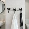 Stylish Wall Mounted Hook with Invisible Screws for Hanging Coat and Bags Strong Load Capacity Metal Clothes Hanger