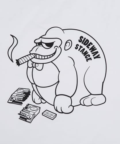 [VERBESSERT] [SIDEWAYSTANCE] Break Gorilla Langarm-T-Shirt
