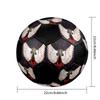 Blood Angels Cool Indoor Soccer Ball Colorful Machine Stitched PVC Size 5 Team Training Competition Ready Durable High-Bounce Cool Sports Gift