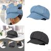 Women Newsboy Cap Casual Beret Flat for Vacation, Travel, Driving, Date