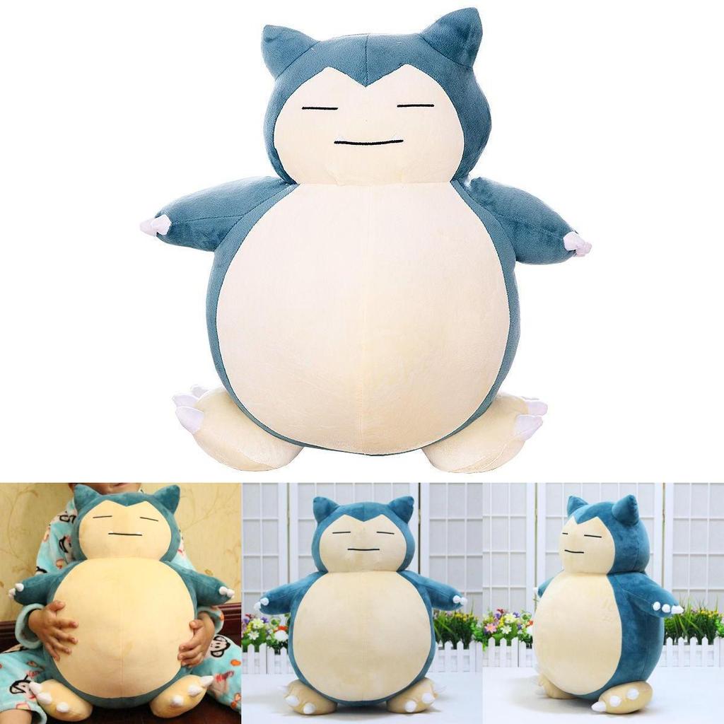 Large Snorlax Plush Toy For Kids And Adults Perfect Cozy Kabigon Pillow Gift