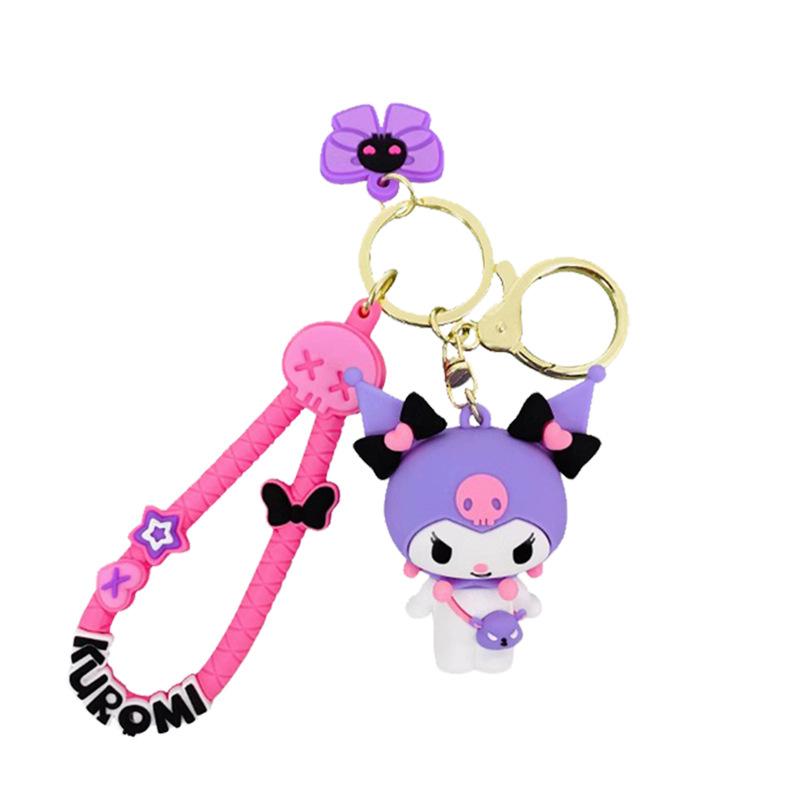 Melody Keychain Sweet Cool Kulomie Doll Doll Bag Pendant Delicate Car Keychain