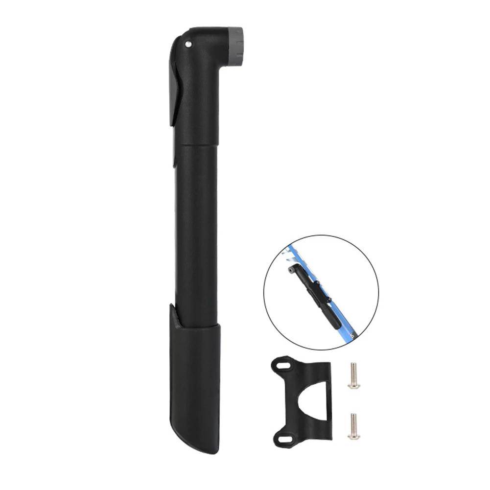 

Portable Bike Pump 120PSI - Bicycle Tire Inflator with Mounting Bracket, Anti-Corrosion for Mountain Road Bike Emergency Repair белый