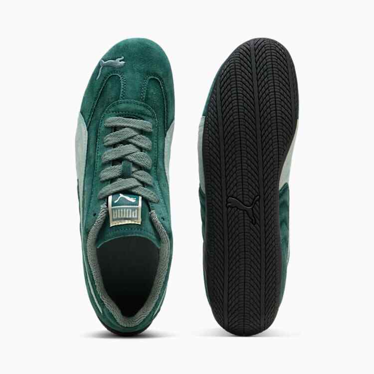 401532-01 Puma Speedcat The Never Worn V Dark Myrtle Green Moon (Men's)
