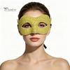 Mysterious Face Coverings Halloween Half Masquerade Mask, Pearl Decor Venetian Elegant Costume Accessories Party Accessory for Stage Show Evening