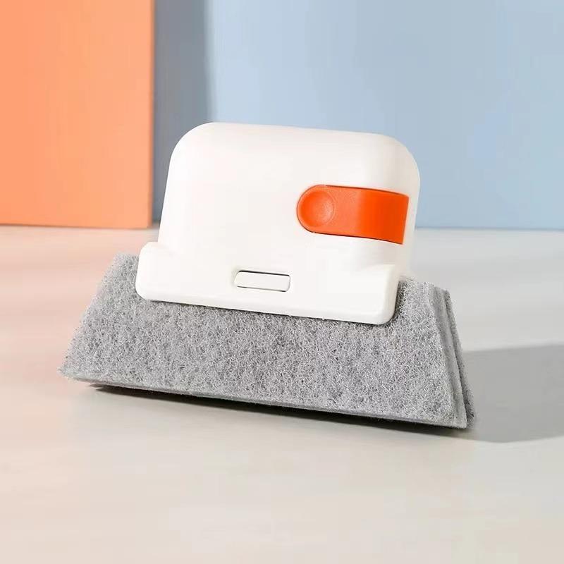 

Инструмент для чистки пазов 2 в 1, оконная рама, щетка для чистки дверных пазов, инструменты для чистки направляющих раздвижной двери, ручной очиститель щелей 1pc оранжевый