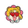 Kawai Sailor Moon Usagi Tsukino Cute Cartoon Metal Badge Moon Hare Brooch Cute Student Bag Accessories Toy Children Halloween