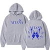 Chanteuse Aitana Cuarto Azul Tournée Mondiale 2026 Sweat à Capuche Merch Hommes Femmes Mode Pull à Manches Longues Coupe Ample Confortable et Polyvalent