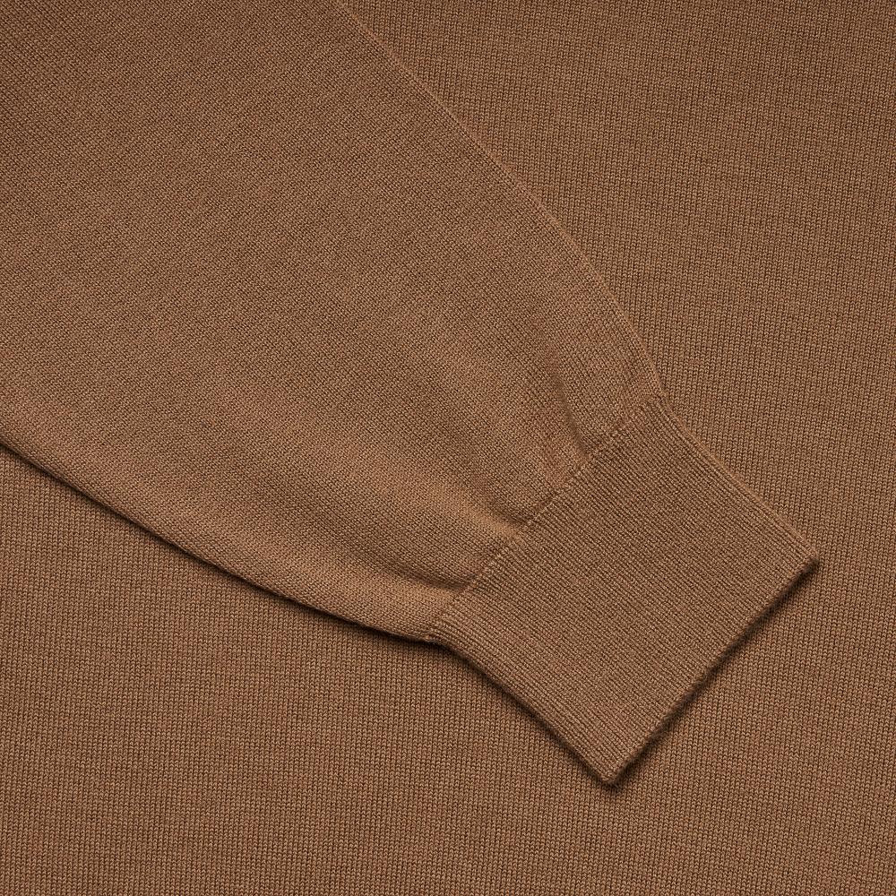 VERNO [Casual] Turtle-Neck Knit Chocolate