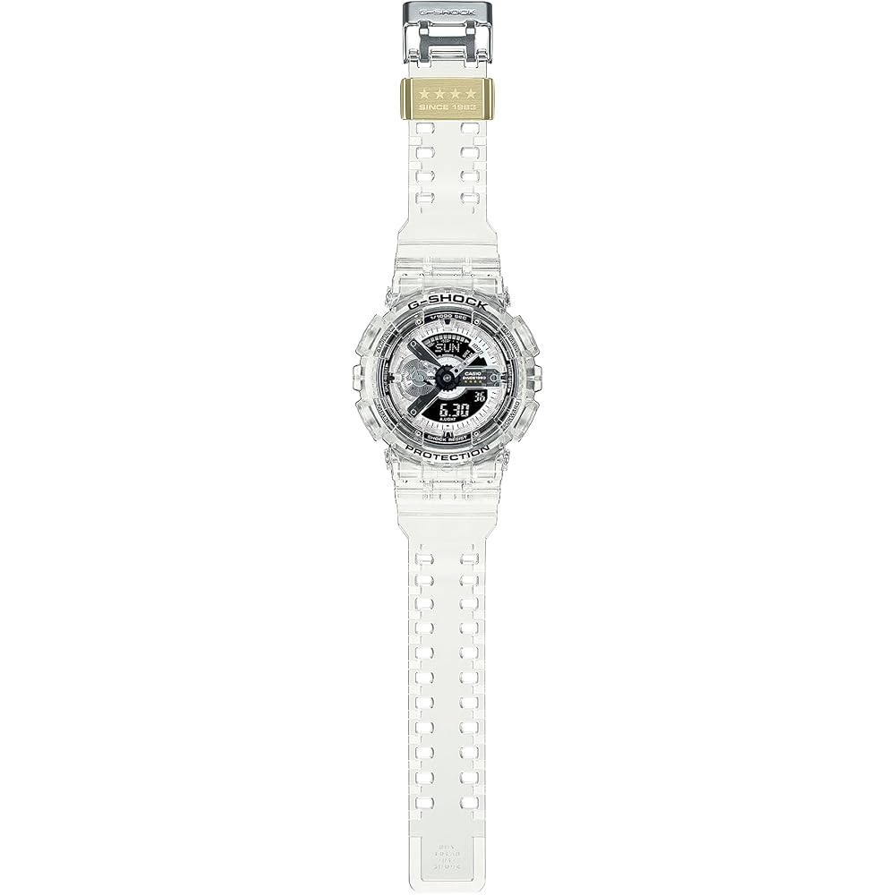 Casio G-Shock GA-114RX-7A Analog-Digital Watch Water Resistant Shock Resistant White