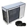 HJstars Air Conditioner Outdoor Unit Cover with Mounting Aluminum Foil Protects the Outdoor Unit from and Heat Prevents Energy Easy No Removal Fixed