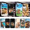 NH13 Cartoon Capybara Phone Case for Motorola Moto G10 G20 G30 G31 G32 G34 G35 G41 G42 G50 G51 G52 G55 G60 G60S G62 G71 G72 G75