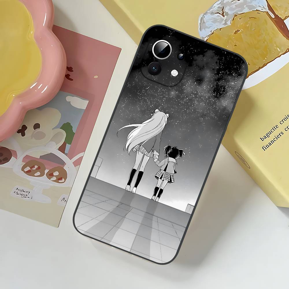 Happy Sugar Life Slim Black Shockproof Phone Case: Snug Fit For Xiaomi 12,11,12S Ultra & Redmi Note 11,10T,9,9A,8Pro,8T,5G