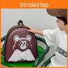 Cute Bear Oxford Cloth Backpack For Kids With Lightweight Design And Fun Cartoon Pattern For Preschool And Kindergarten Boys And Girls